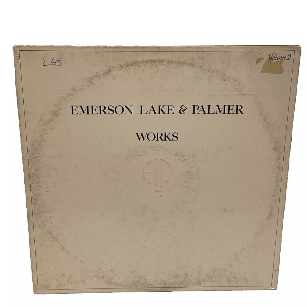 Emerson Lake & Palmer Works (Volume 2)(Vinyl, 1977) Atlantic SD 19147 VG+ LP